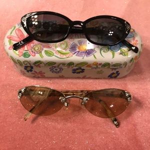 vintage Brighton sunglasses + original tin